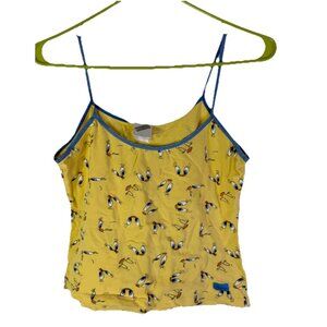 Vintage 90s Tweety Bird Spaghetti Cami Tank Shirt Streetwear
